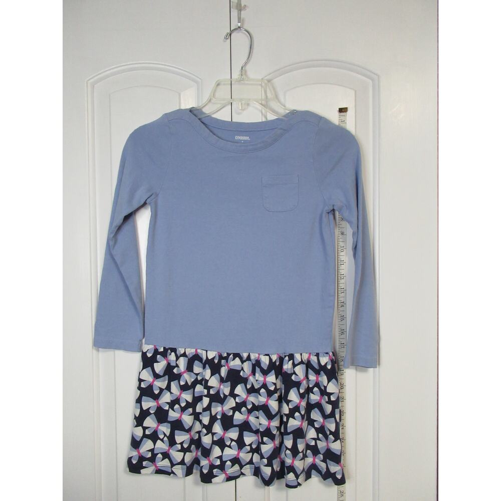 #8 Gymboree Blue long sleeve dress
